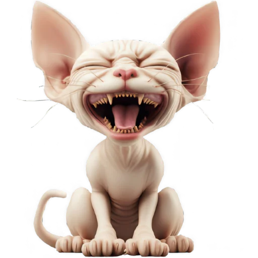 🤣 Стикер «Кринжовый Сфинкс» для Telegram