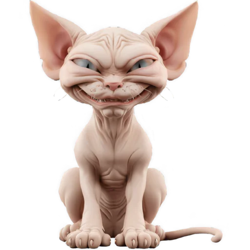 🤪 Стикер «Кринжовый Сфинкс» для Telegram