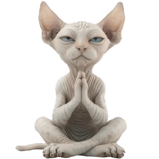 🙏 Стикер «Кринжовый Сфинкс» для Telegram