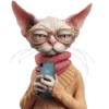 📷 Эмодзи «Кринжовый Сфинкс» для Telegram