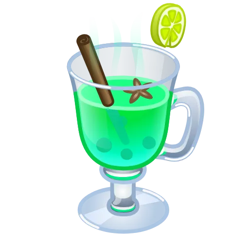 🍹 Эмодзи «Spiced Wine» для Telegram