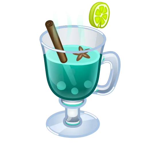 🍹 Эмодзи «Spiced Wine» для Telegram