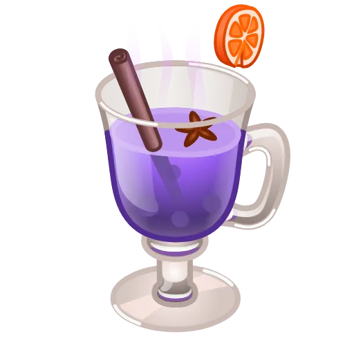 🍹 Эмодзи «Spiced Wine» для Telegram