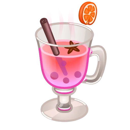 🍹 Эмодзи «Spiced Wine» для Telegram