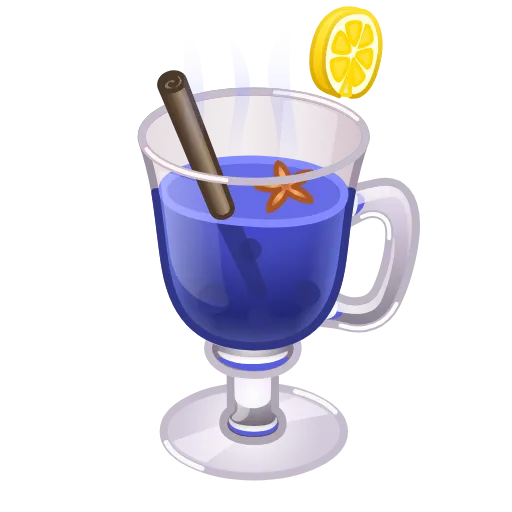 🍹 Эмодзи «Spiced Wine» для Telegram