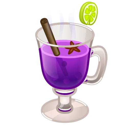 🍹 Эмодзи «Spiced Wine» для Telegram