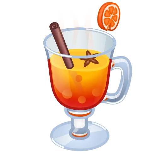 🍹 Эмодзи «Spiced Wine» для Telegram