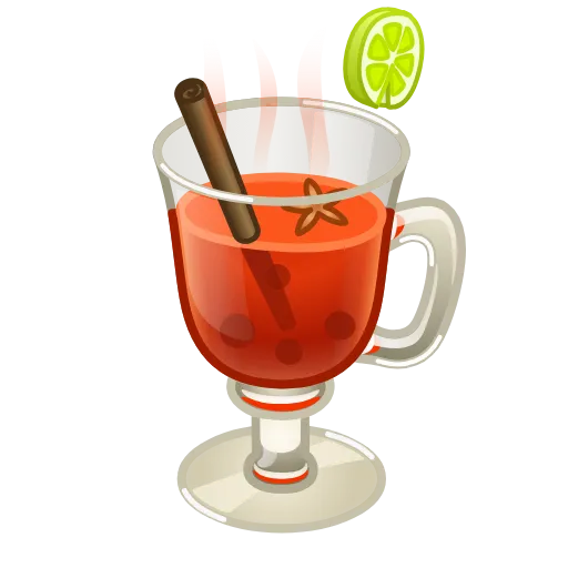 🍹 Эмодзи «Spiced Wine» для Telegram