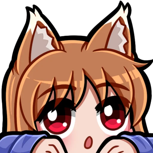 😧 Стикер «Holo, Холо» для Telegram