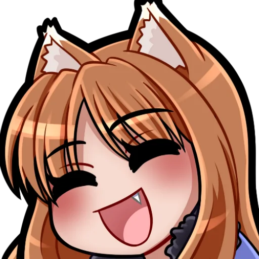 😆 Стикер «Holo, Холо» для Telegram