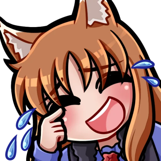 🤣 Стикер «Holo, Холо» для Telegram