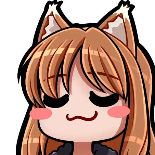 😊 Стикер «Holo, Холо» для Telegram