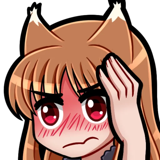 😳 Стикер «Holo, Холо» для Telegram