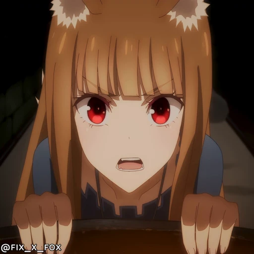 😤 Стикер «Spice and Wolf Merchant Meets the Wise Wolf» для Telegram