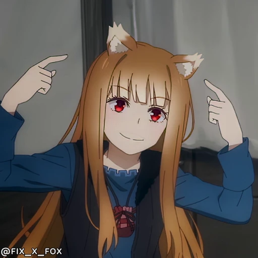 😀 Стикер «Spice and Wolf Merchant Meets the Wise Wolf» для Telegram