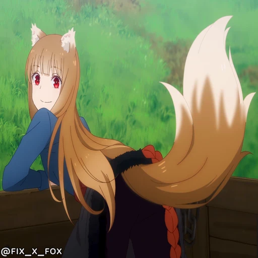 🙂 Стикер «Spice and Wolf Merchant Meets the Wise Wolf» для Telegram