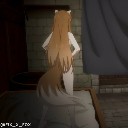😡 Стикер «Spice and Wolf Merchant Meets the Wise Wolf» для Telegram