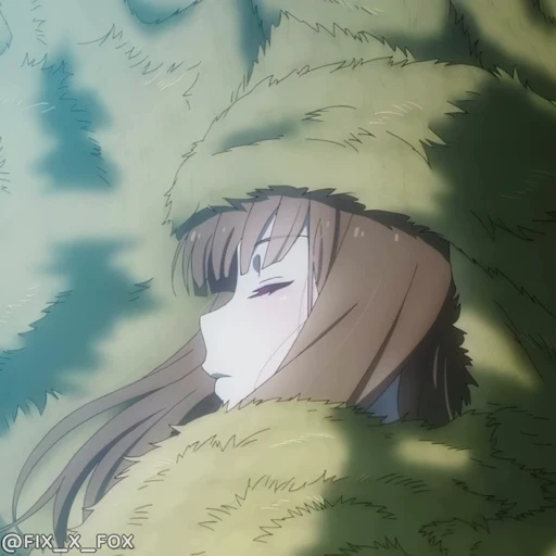 😴 Стикер «Spice and Wolf Merchant Meets the Wise Wolf» для Telegram