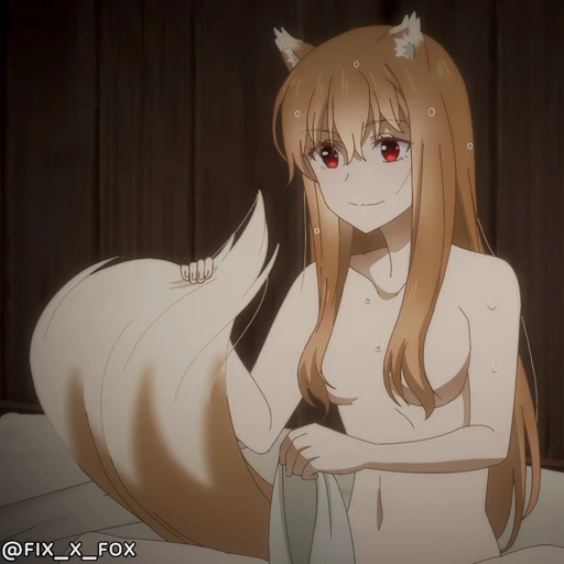 🤗 Стикер «Spice and Wolf Merchant Meets the Wise Wolf» для Telegram