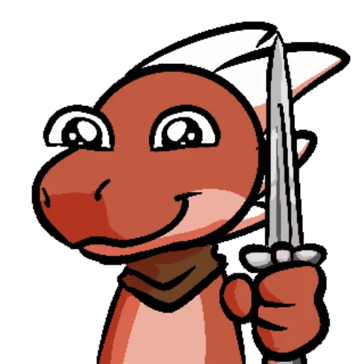 🗡 Стикер «Spicy Kobold» для Telegram