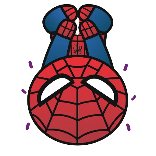 🙂 Эмодзи «Spider Man - Эмодзи для статуса» для Telegram
