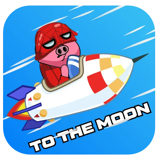 🚀 Стикер «Spider pig» для Telegram