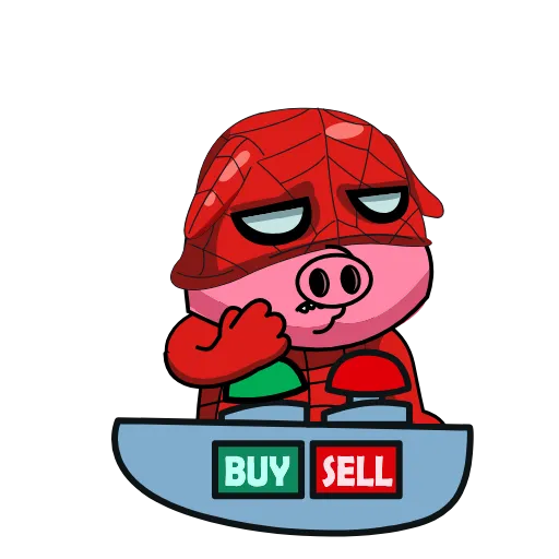🤑 Стикер «Spider pig» для Telegram