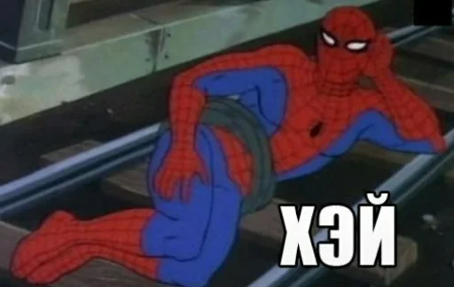 🌜 Стикер «Spider poxuy» для Telegram