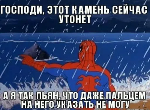 🥴 Стикер «Spider poxuy» для Telegram