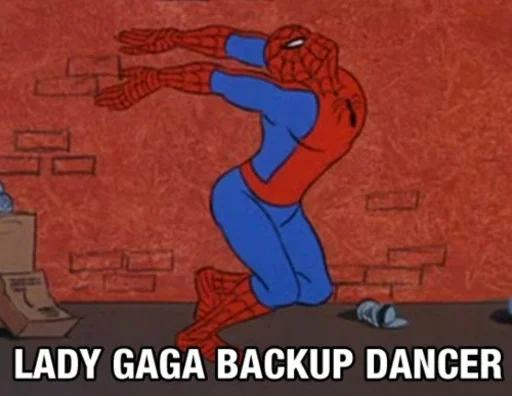 💃 Стикер «Spider poxuy» для Telegram