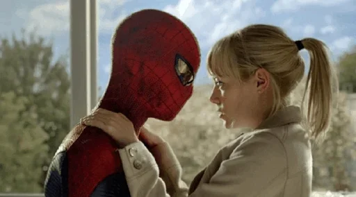 🤗 Стикер «Spiderman Andrew Garfield» для Telegram