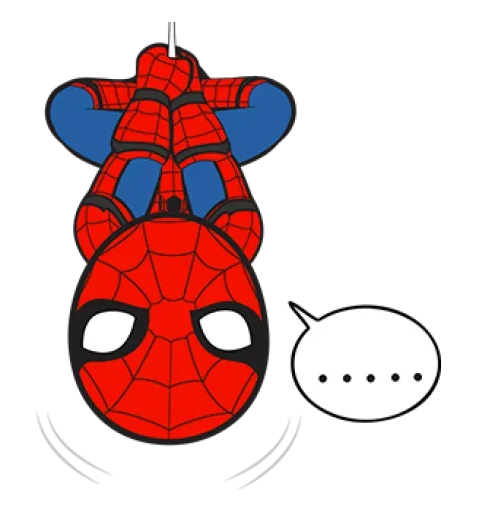 😶 Стикер «spiderman» для Telegram