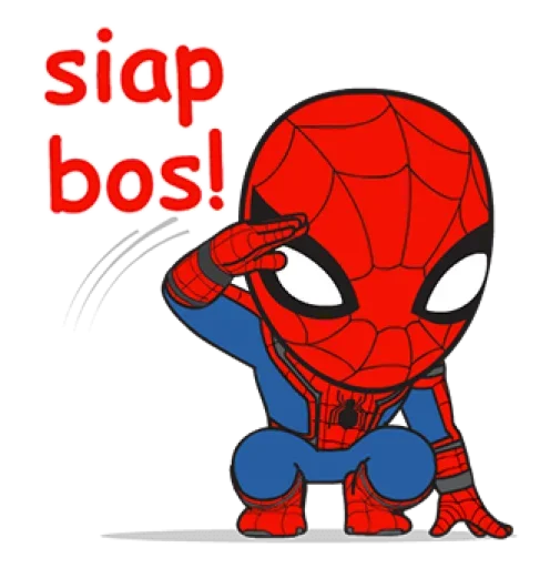 ☺️ Стикер «spiderman» для Telegram