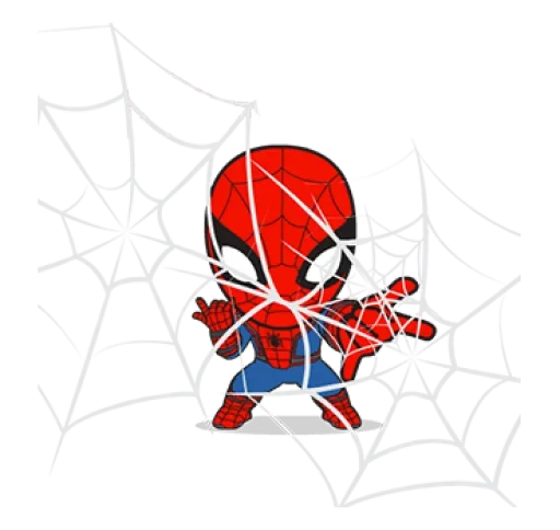 😶 Стикер «spiderman» для Telegram