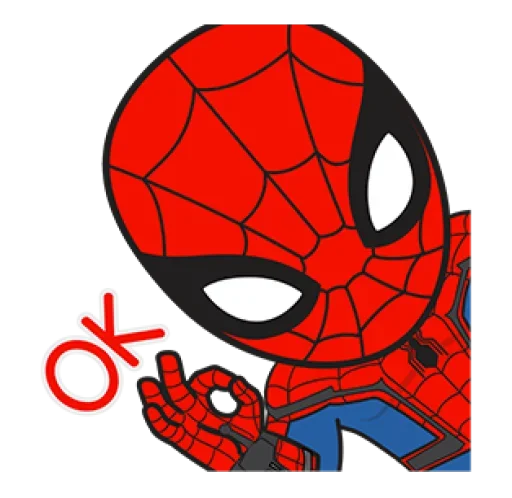 👌 Стикер «spiderman» для Telegram