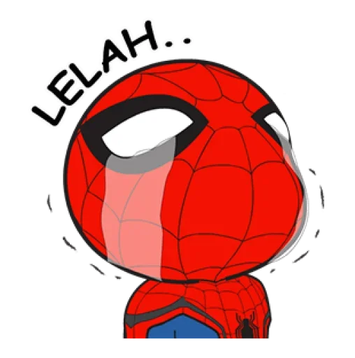 😭 Стикер «spiderman» для Telegram
