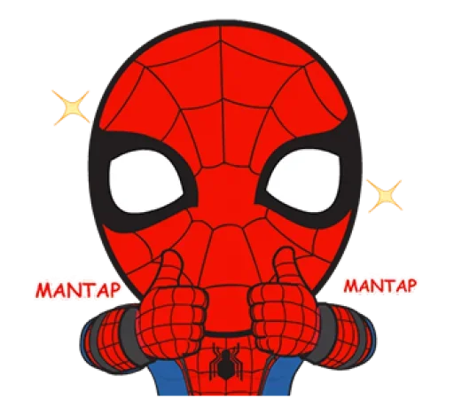 👍 Стикер «spiderman» для Telegram