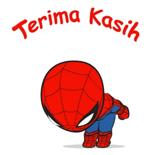 😀 Стикер «spiderman» для Telegram