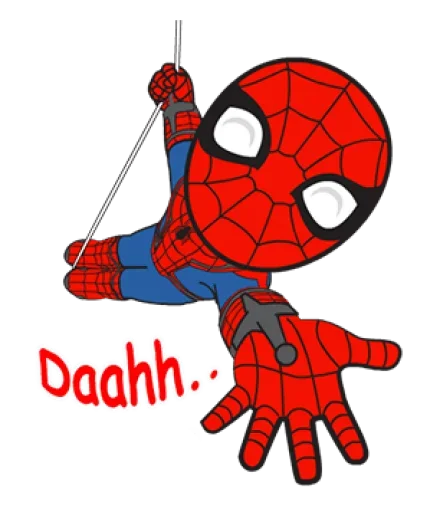 👋 Стикер «spiderman» для Telegram