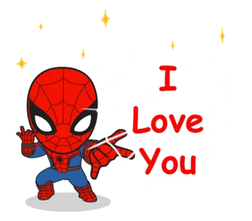 😍 Стикер «spiderman» для Telegram