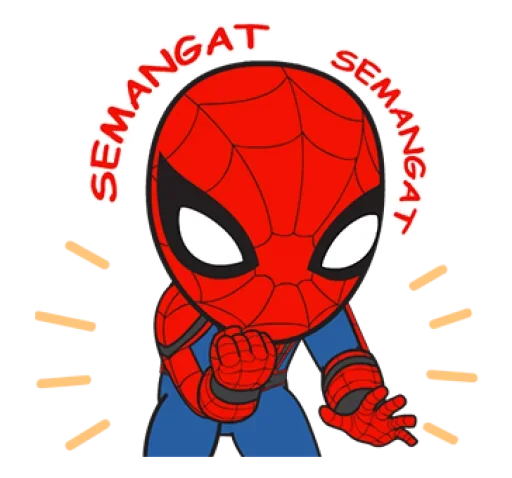 😋 Стикер «spiderman» для Telegram