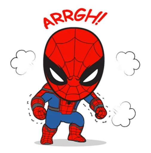 😤 Стикер «spiderman» для Telegram