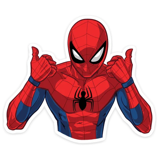 👍 Стикер «Человек-Паук» для Telegram