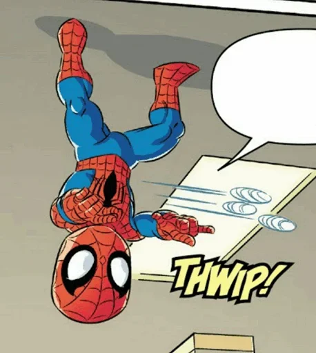 🕸 Стикер «Spiderman Comics» для Telegram