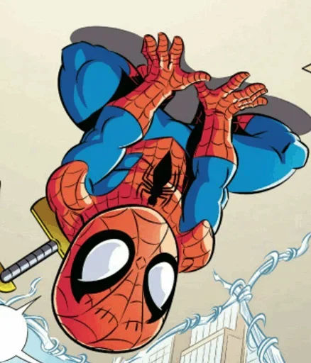🕸 Стикер «Spiderman Comics» для Telegram