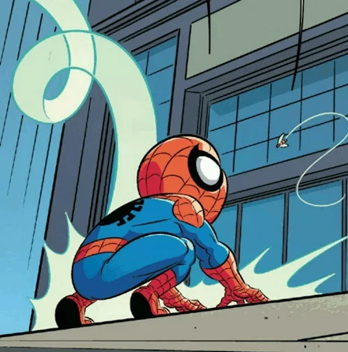 🕸 Стикер «Spiderman Comics» для Telegram