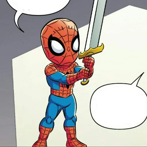 🕸 Стикер «Spiderman Comics» для Telegram