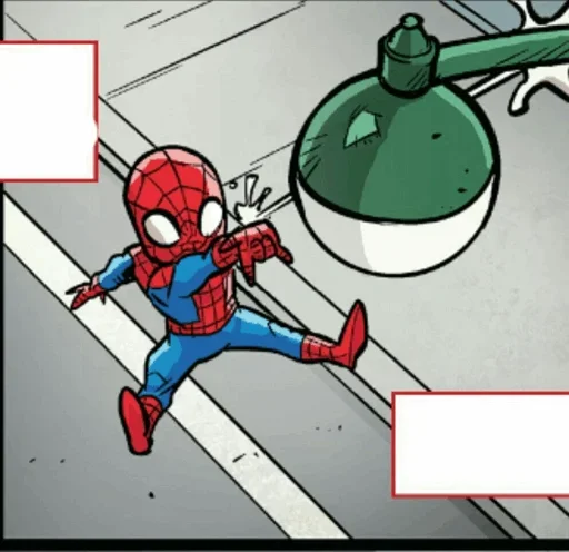 🕸 Стикер «Spiderman Comics» для Telegram