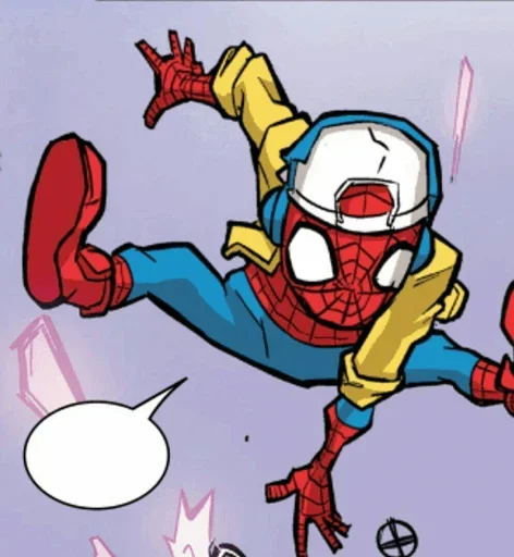 🕸 Стикер «Spiderman Comics» для Telegram