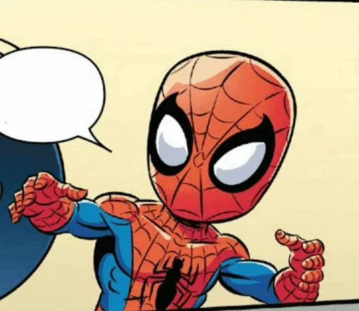 🕸 Стикер «Spiderman Comics» для Telegram